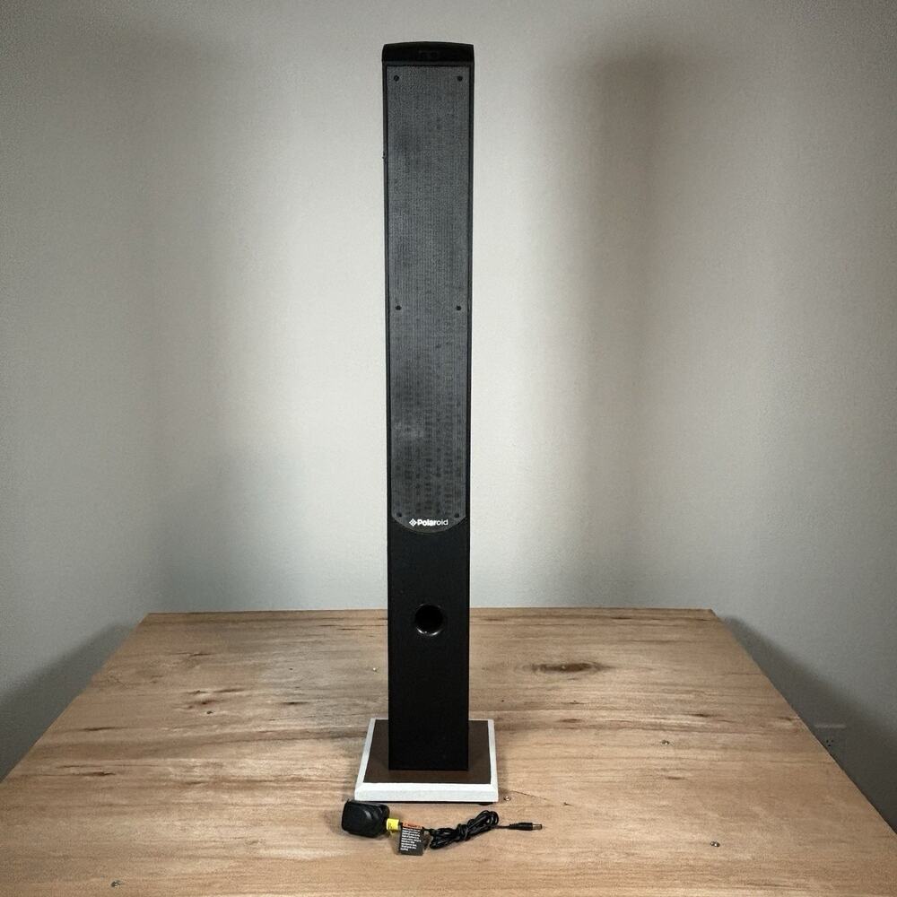Polaroid Home Audio Tower‎ Bluetooth Speak Model PBT3018, Tested WORKS